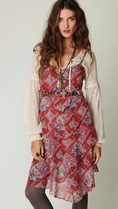 Free People Daisy Chain Bono Ruffle Dress